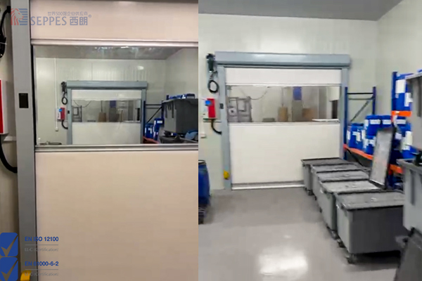出口瑞士Motoco AG/MultiFill AG車間快速門