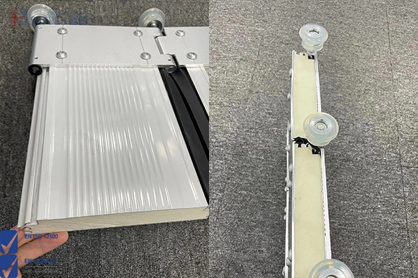 內(nèi)置聚氨酯保溫材料，總厚達(dá)40mm