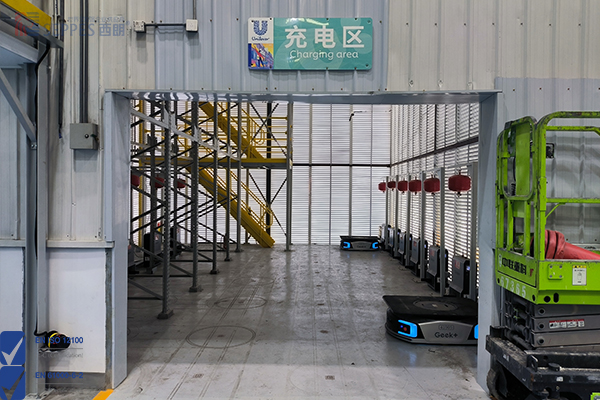 聯(lián)合利華AGV車間安裝西朗快速門